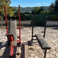 Panca alta e panca bassa Panatta