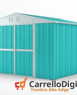 Box struttura lamiera Acciaio 327x307 azzurro