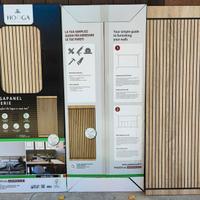 Pannelli decorativi fonoassorbenti Boiserie Rovere