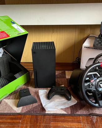 Xbox Series X - 1Tb + Volante T128 + accessori