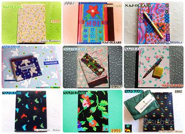 NAJ OLEARI Vintage DIARIO diari collezione 1980 90