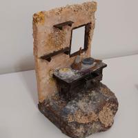 Angolo bottega, diorama presepe 