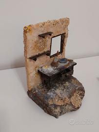 Angolo bottega, diorama presepe 