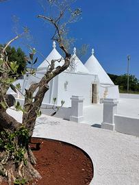 Trullo 3 coni contrada paretone Martina France
