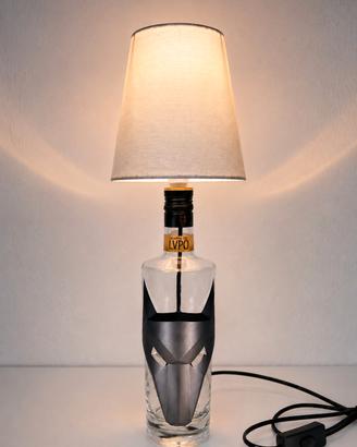 Lampada da Bottiglia Grappa Design Artigianale
