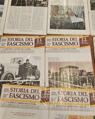 Raccolta fascicoli STORIA DEL FASCISMO 