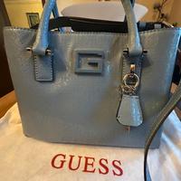 Borsa Guess azzurra