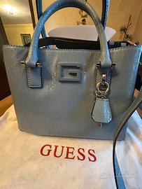 Borsa Guess azzurra