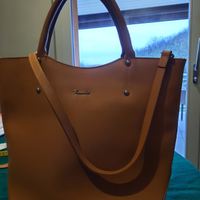Borsa pelle beige