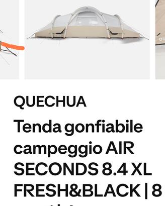 tenda AIR SECONDS 8.4 XL

