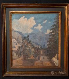 vecchio dipinto materico 