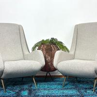 Poltrone ISA Anni 50 ALDO MORBELLI Design Made in