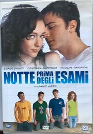 Film DVD Notte prima degli esami.