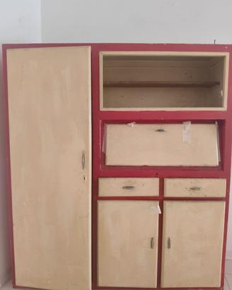 vintage credenza da cucina 