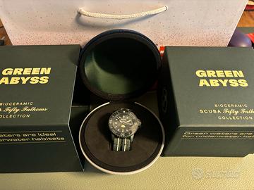 Swatch Blancpain x Swatch Green Abyss Scuba Nuovo