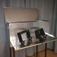 Cassone baule box carrello porta moto NUOVO