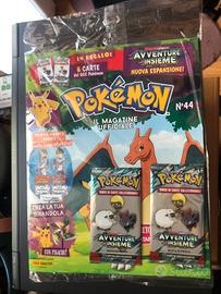 Pokemon magazine n.44 con due buste prova AV. Ins