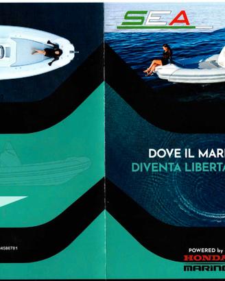 SEA 22  GT & HONDA 135 WHITE PROMO NUOVI