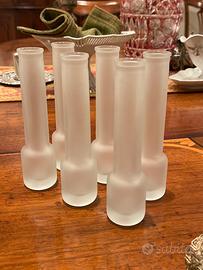 Set di sei bicchieri da vodka