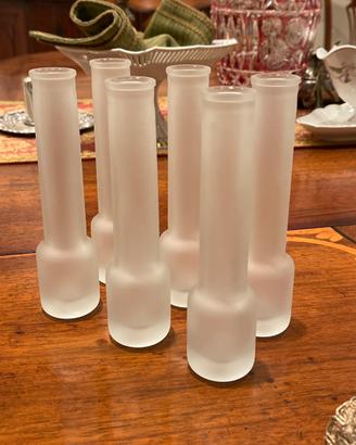 Set di sei bicchieri da vodka
