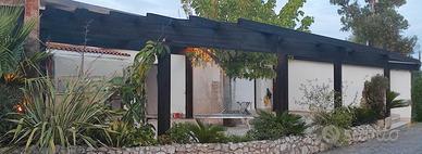 TETTOIA 140MQ. IN LEGNO 