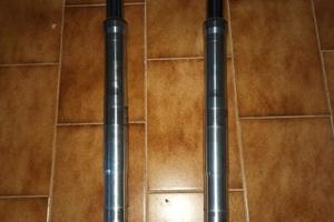 Forcella con piastre ducati monster 695 2007