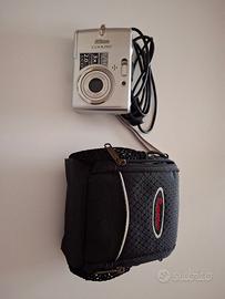 Fotocamera Nikon Coolpix L10, colore argento, come
