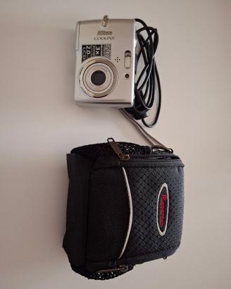 Fotocamera Nikon Coolpix L10, colore argento, come