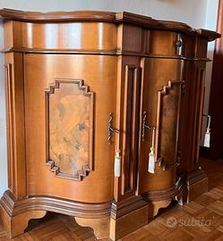 MOBILE/CREDENZA Art Déco con specchio