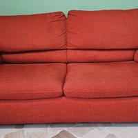 Divano Natuzzi 3 posti in tessuto 