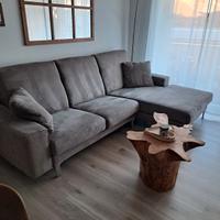 Divano 4 posti  con chaise longue