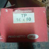 Scatola Chiodi testa Piana 16X60 Cavatorta - 5 Kg.
