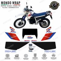 Adesivi compatibili con moto XL 600 RM XL600 Bianc