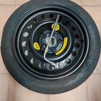 Ruotino di scorta Skoda VW 125/80 R17 5x112x57,1