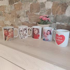 tazze personalizzate con foto è scritte 
