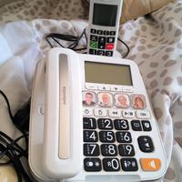 telefono fisso e  cordless x anziani  volume alto