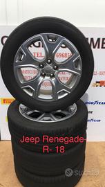 Cerchi e gomme jeep Renegade in pronta consegna
