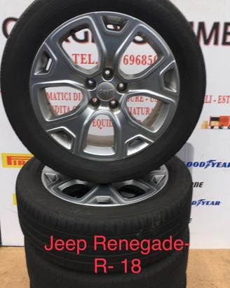 Cerchi e gomme jeep Renegade in pronta consegna