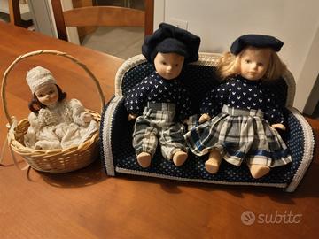 bambole in ceramica 