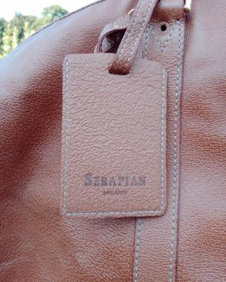 Borsa da viaggio SERAPIAN MILANO in pelle