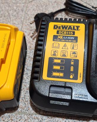 Caricabatteria batteria dewalt