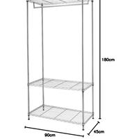 Stand / appendiabiti cromato