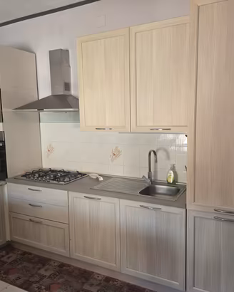 Cucina lineare.