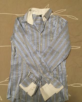 Camicia NARACAMICIE a Righe Blu/Nere