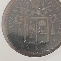 moneta da 1/2 baiocco 1836