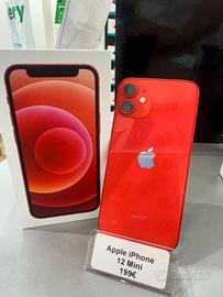 Apple iPhone 12 mini 64Gb Red con garanzia 12 mesi