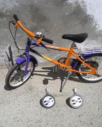 2 Bici ragazzo di diversa altezza