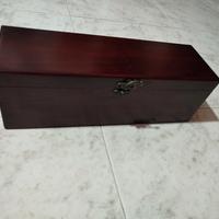 Scatola in legno porta bottiglie 