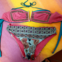 Bikini Twinset con reggiseno prezioso a fascia