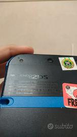 Console Nintendo 2Ds Nero Blu Funzionante Pal